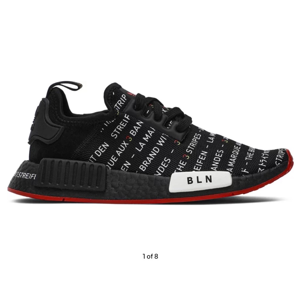 Adidas NMD_R1 '‎ Black White Yellow